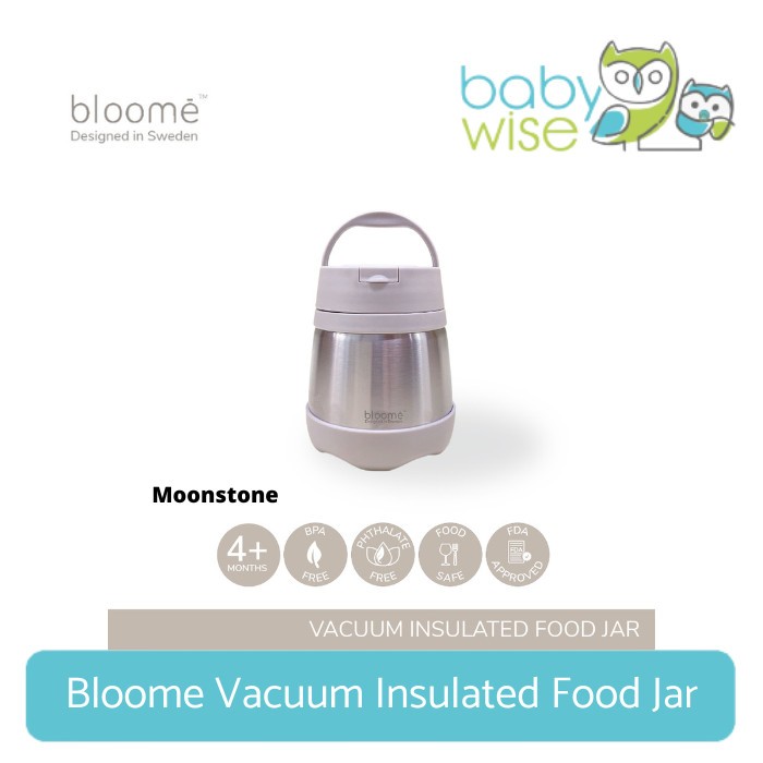 Bloome Vacuum Insulated Food Jar - Thermos Stainless Steel Makanan