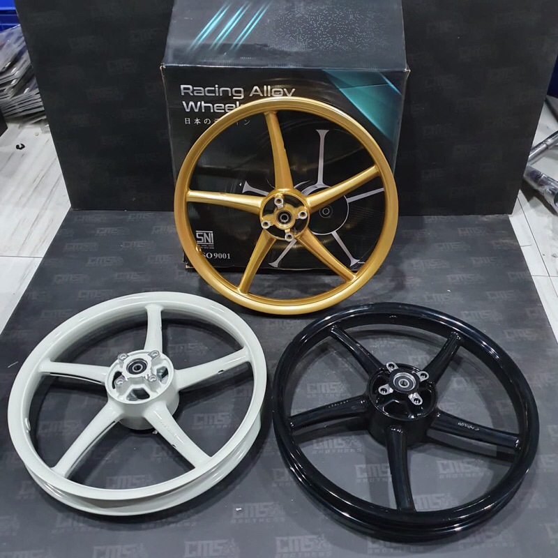 Velg Velek Racing CNC 522 P5 R17 Supra X 125 Double Disc