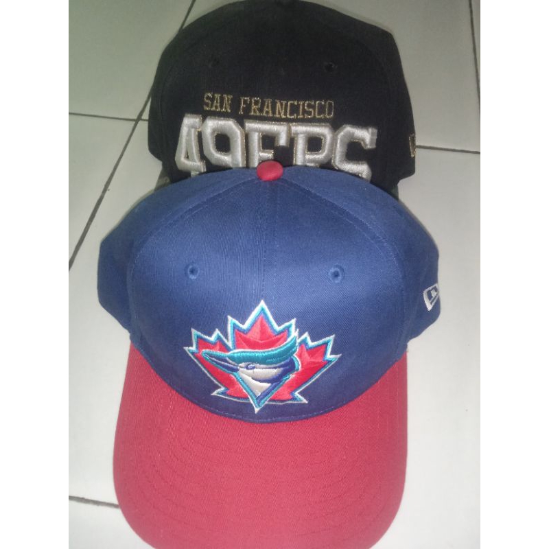 Topi New Era Original SF 49ers Camo & Bluejayz