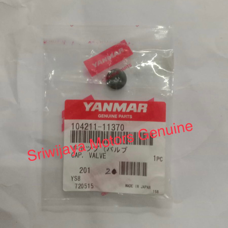 Cap Valve atau Topi Klep YDG5001SE 104211-11370 Yanmar Original
