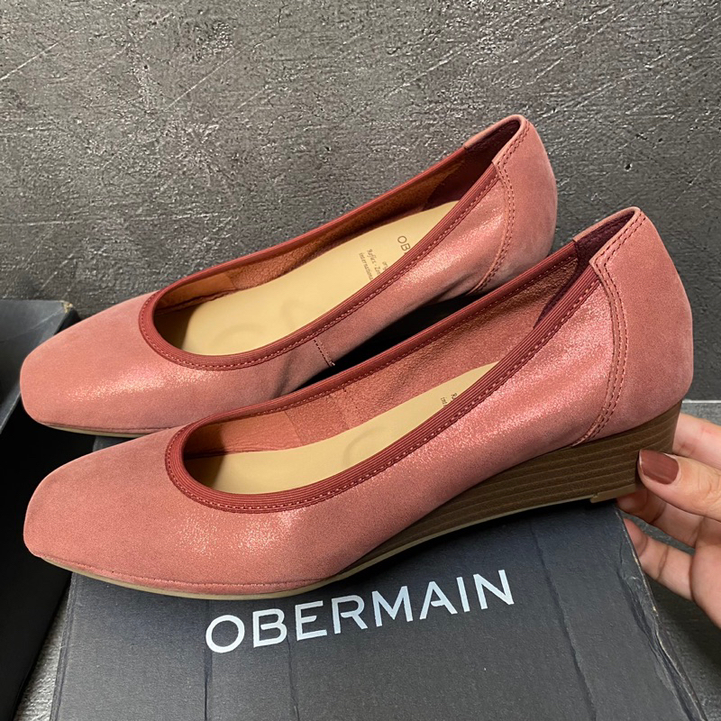 Sepatu Sandal Wanita Cewek Heels Wedges Obermain 100% Original