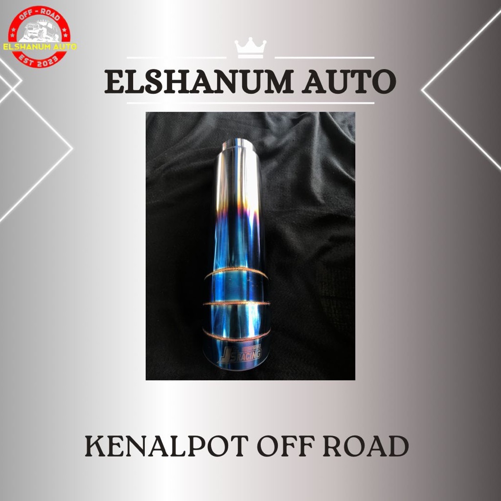 Knalpot Mobil Racing Original HKS OFFROAD