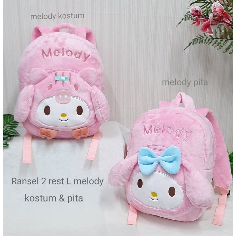 Ransel 2 rest L Melody Kostum/Backpack/Ransel Melody/Ransel Hadiah Ultah