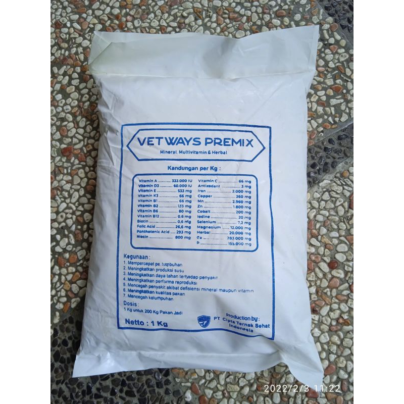 Vetways Premix 1 kg| premix multivitamin plus herbal