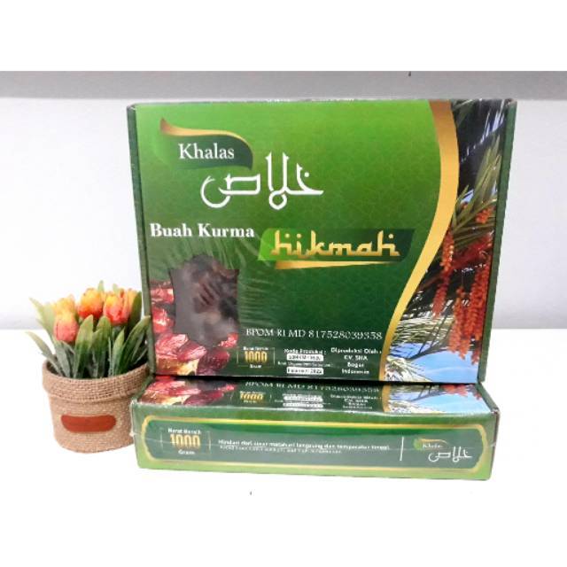 

Kurma Hikmah Khalas Kholas 1 Kg