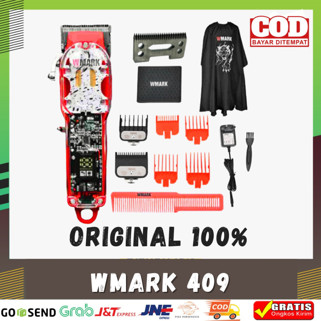 Wmark NG 409 Alat Cukur Elektrik Pangkas Rambut Barbershop