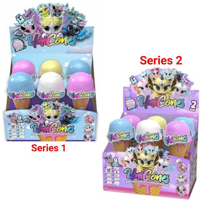 Unicones Surprise Squishy Emco Toys Unicorn Figure With Slime