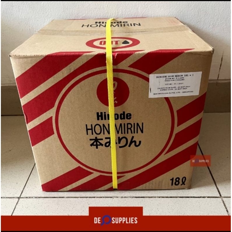 

Hinode Hon Mirin 18L - Mirin for Cooking Japan Food 18 Liter