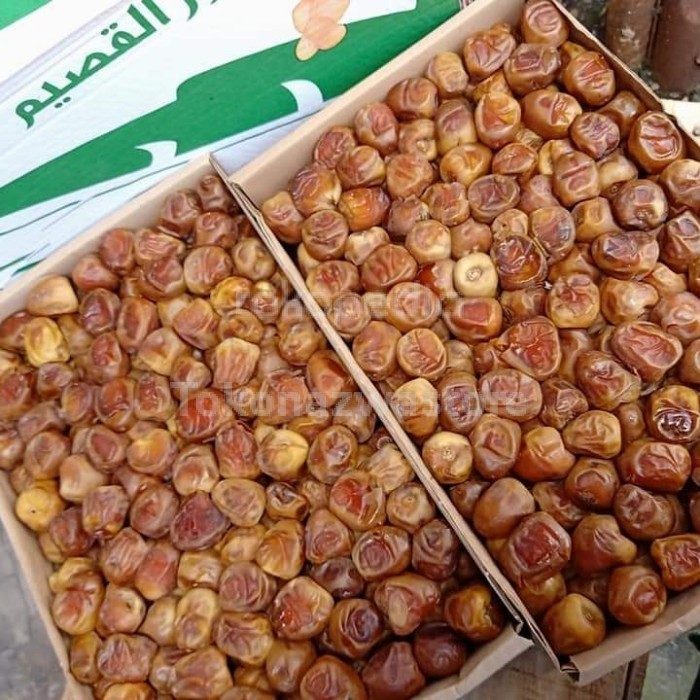 

1000g Kurma Sukari Al Qassem/ Kurma Sukari Reguler 1 kg / Kurma Raja Salman Kurma Reguler Manis