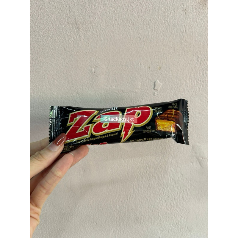 

DELFI ZAP CHOCOLATE NOUGAT AND KARAMEL 35g