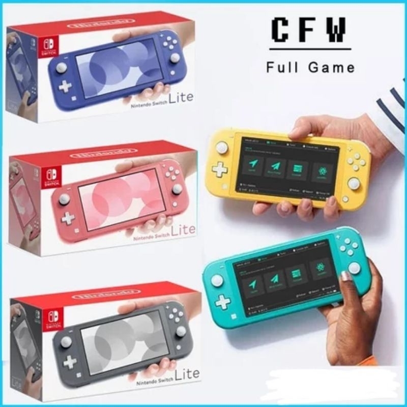 Nintendo Switch Lite CFW 256GB