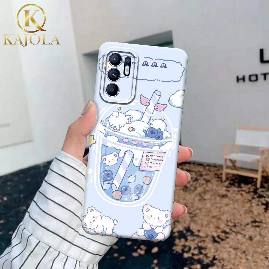 Case Hp OPPO RENO 6 - Case Motif  - OPPO RENO 6 Sicon Hp - Cover Hp - Aksesoris Handphone - Casing M