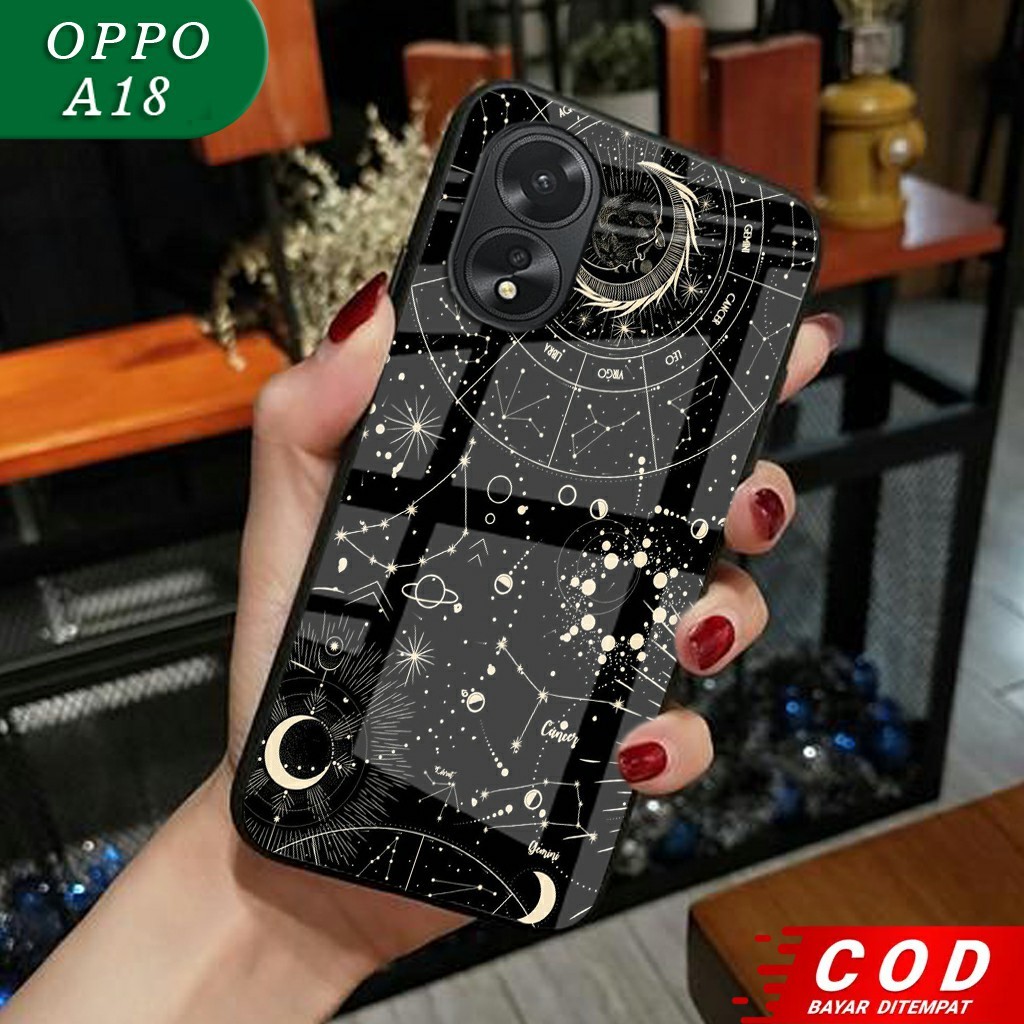Case Kaca Case Oppo A18 [A75]