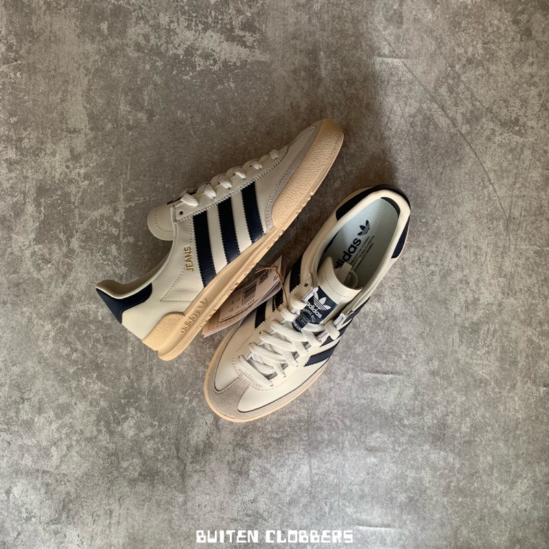 ADIDAS ORIGINALS JEANS MK II “WHITE NAVY LEATHER”