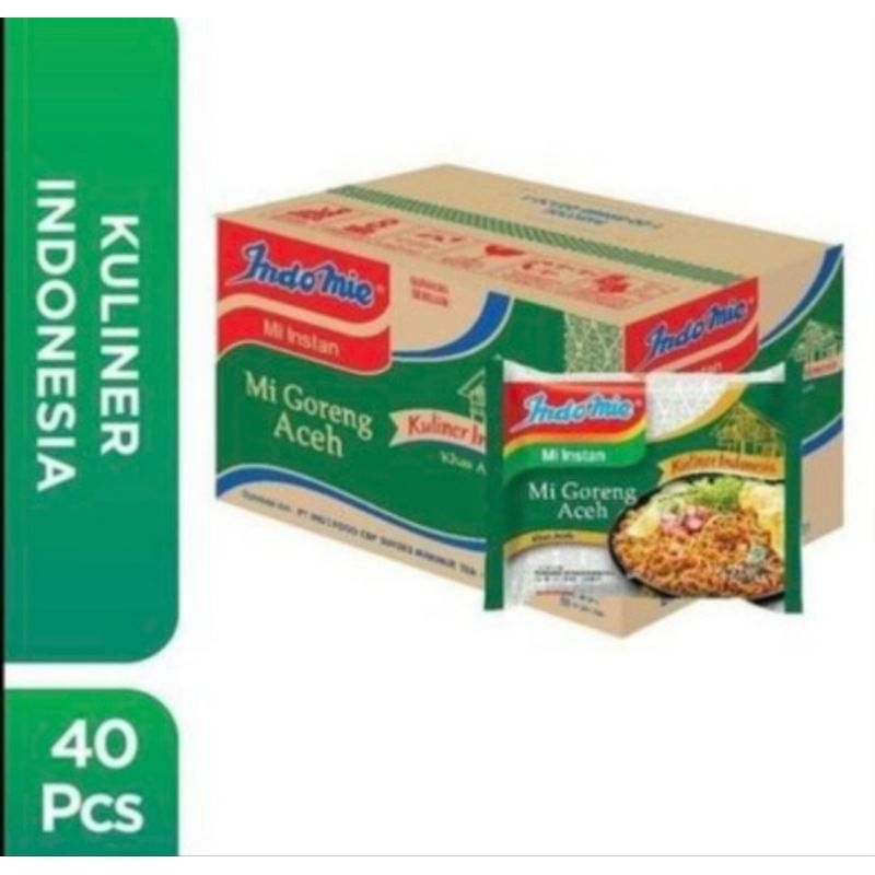

Indomie Goreng Aceh 90g ( satu dus isi 40 bungkus )