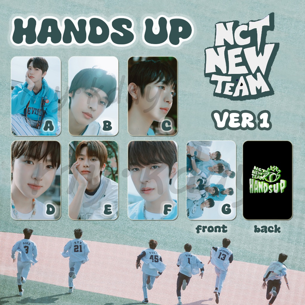 PC-1432, Unofficial Photocard NCT New Team NCT WISH Hands Up 2 sisi