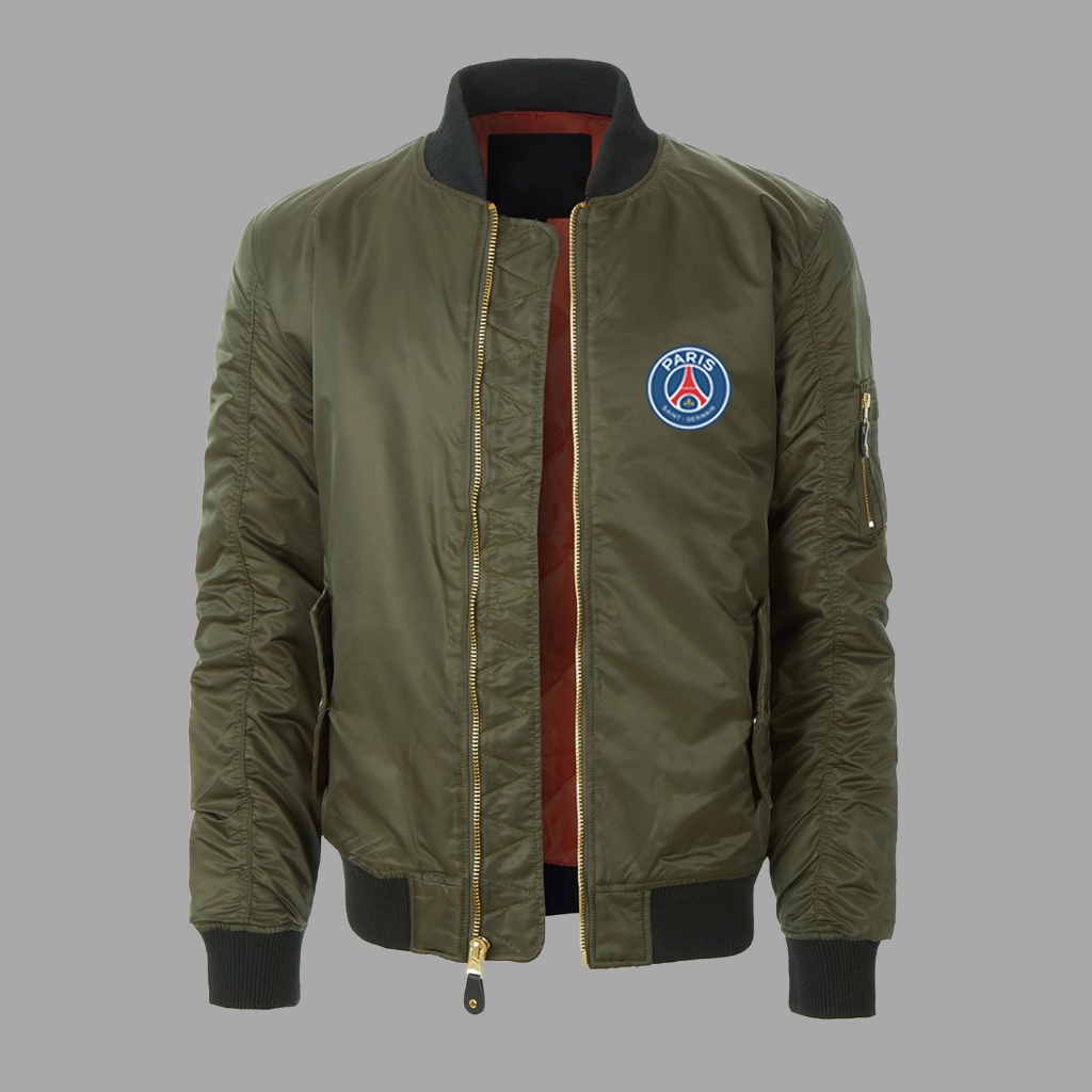 Jaket Bomber Varsity, Jaket PSG Waterproof, Jaket Pria Original