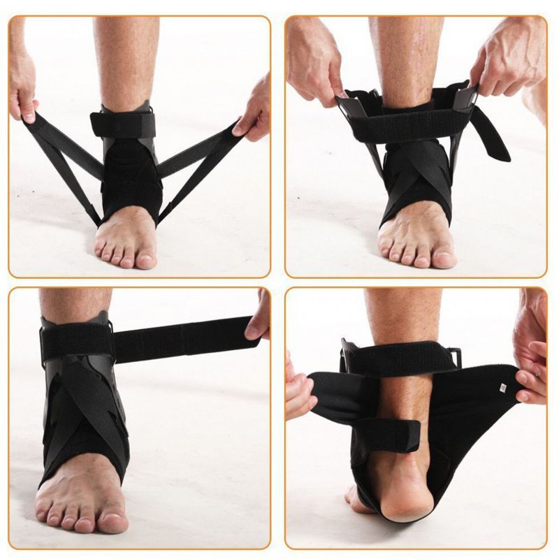 Ankle Brace Support Sports Ankle Support Protector Orthosis Pelindung Engkel Deker Kaki Ankle Sports Anti Cedera Ankle