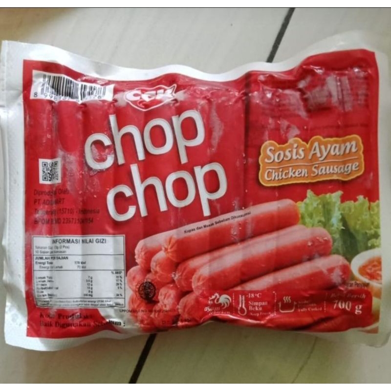 

Sosis Ayam Chop Chop Isi 30 Terlaris