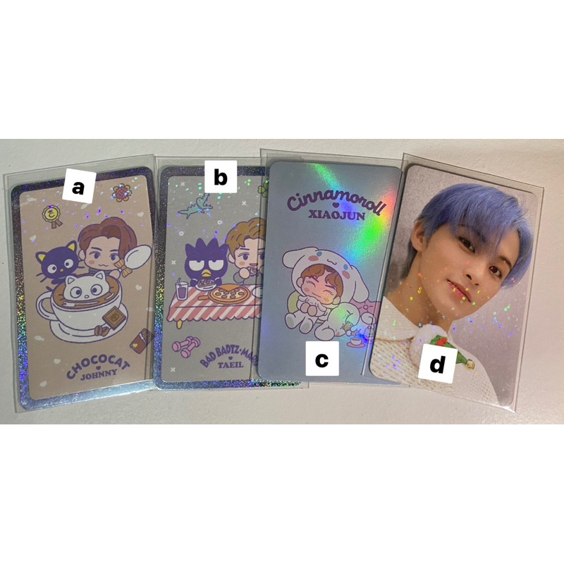 photocard mark stc , nct stc official special photocard