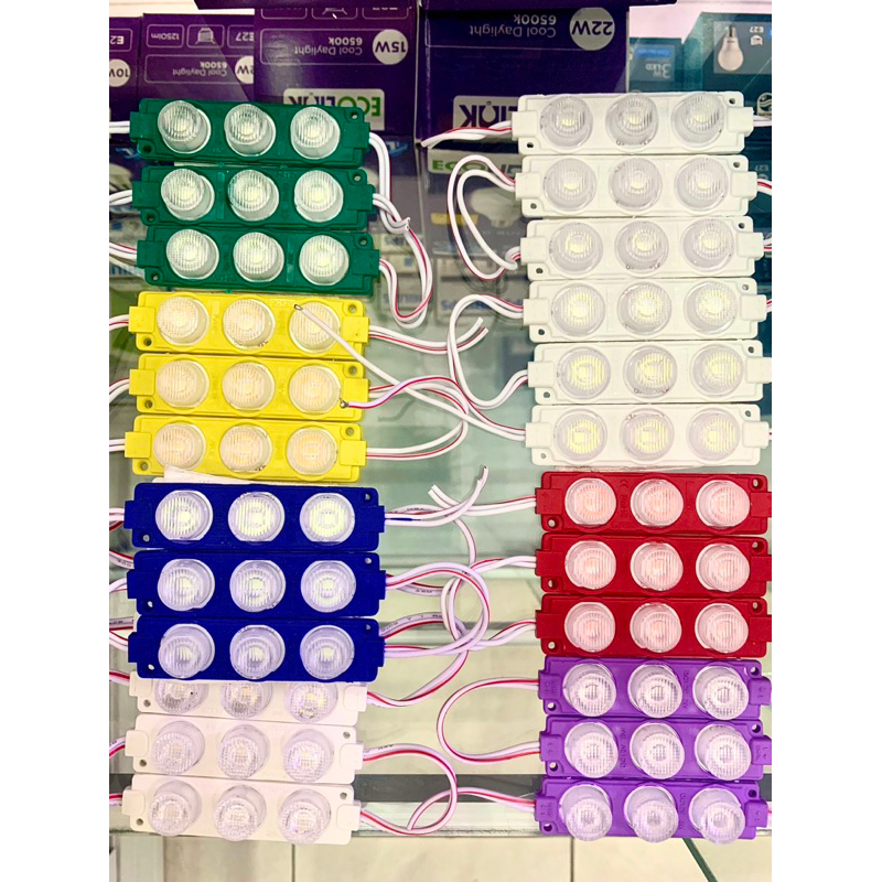 lampu LED module 3 mata