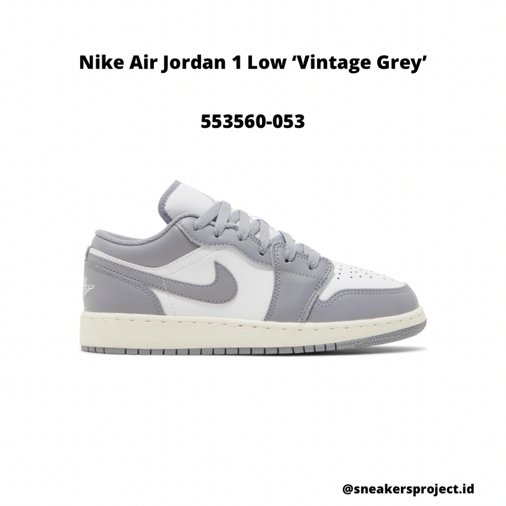 Air Jordan 1 Low 'Vintage Grey'