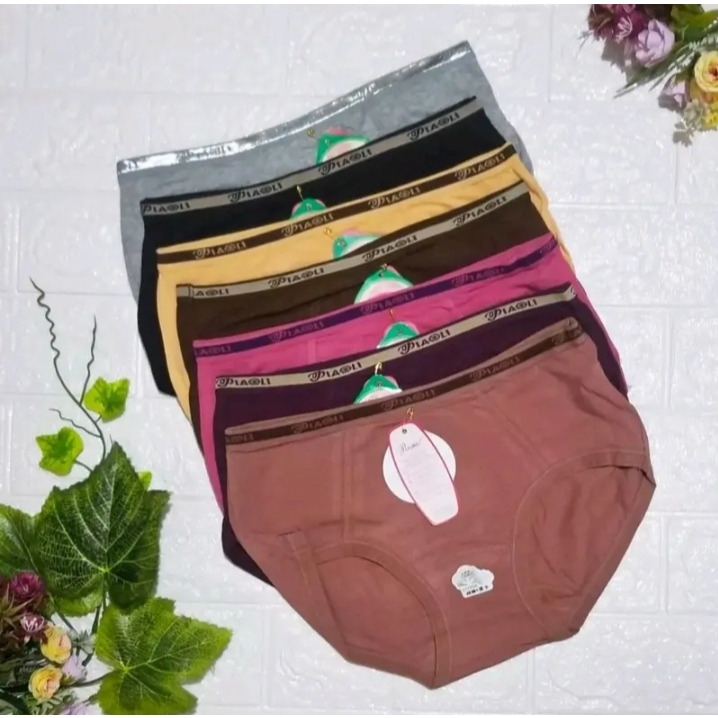 TERLARIS Paket Promo 6 Pcs CD PIOLI art 2077 Celana Dalam Wanita Pakain Dalam Wanita Cangcut