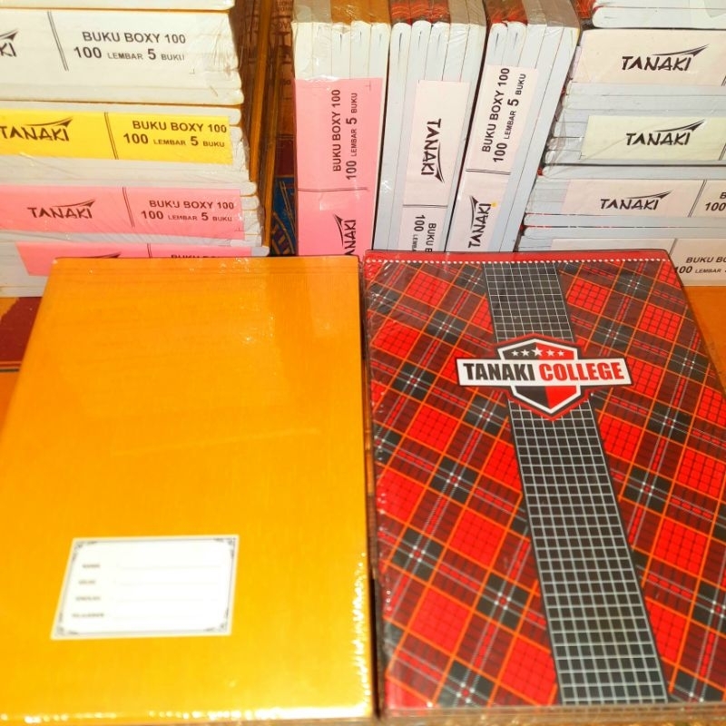 

BUKU TULIS BIG BOSS TANAKY 100 LEMBAR 1 PAK ISI 5 PCS