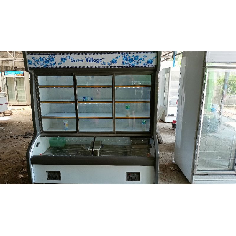 SECOND/BEKAS SHOWCASE COMBI CHILLER - FREEZER/DISPLAY DAGING SOSIS