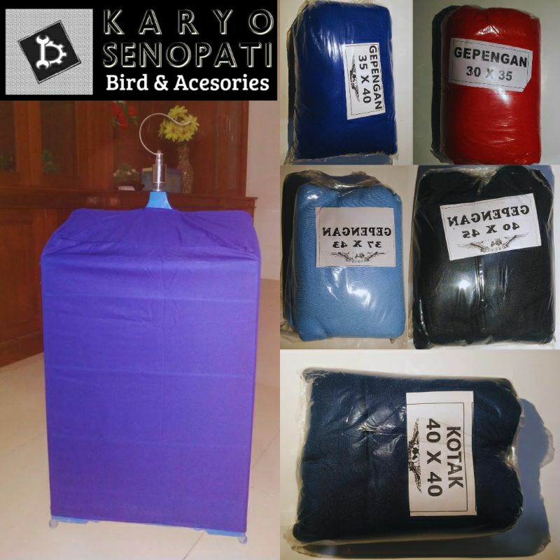 Kerodong Krodong sangkar burung kandang kotak no1, no2, no3, no4, khosan, helopet dan kapsul lovebir