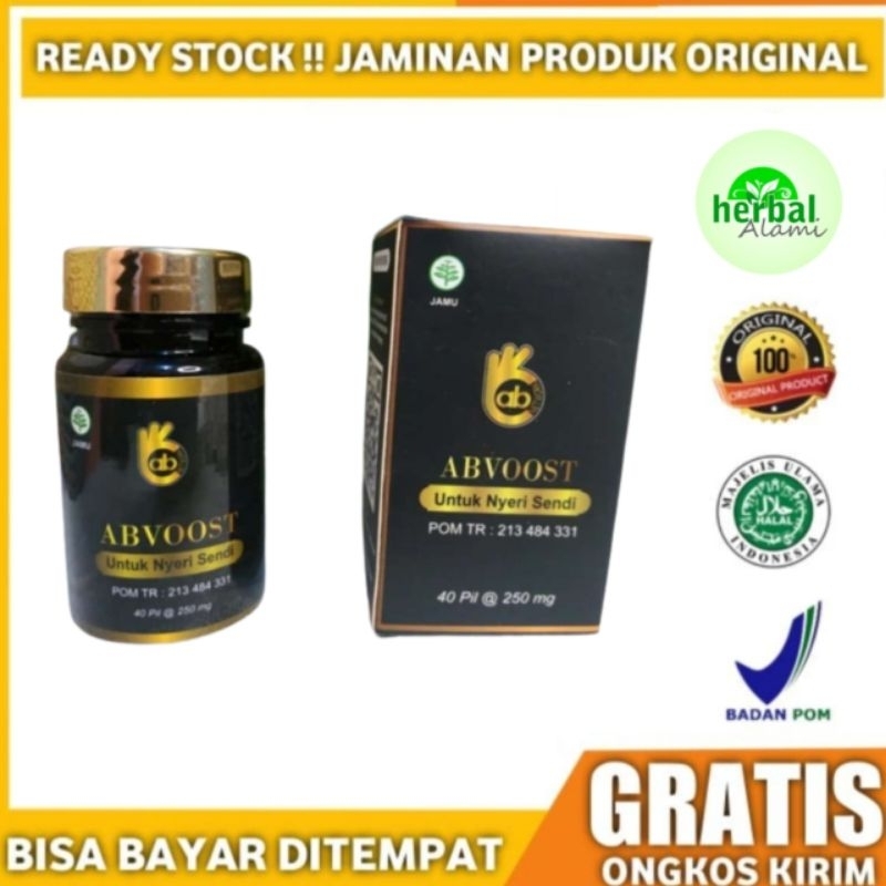 Abvoost Original 100% Obat Nyeri Sendi - Obat Sendi - Obat Saraf - Obat Segala Penyakit