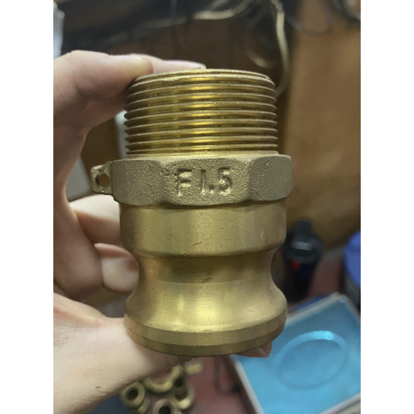 

Camlock type F 1-1/2 / bahan Kuningan Brass Berkualitas