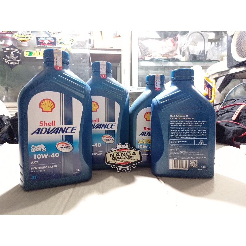 Oli Shell Advance AX7