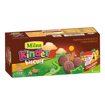 Milna Kinder Biskuit Bayi Cokelat 110g  Milna Kinder Biskuit Keju 110g