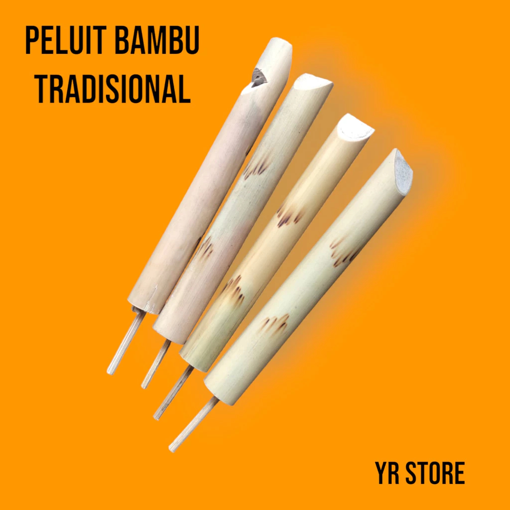 MAINAN JADUL SULING BAMBU PELUIT BAMBU MAINAN TRADISIONAL SUARA SEPERTI BURUNG
