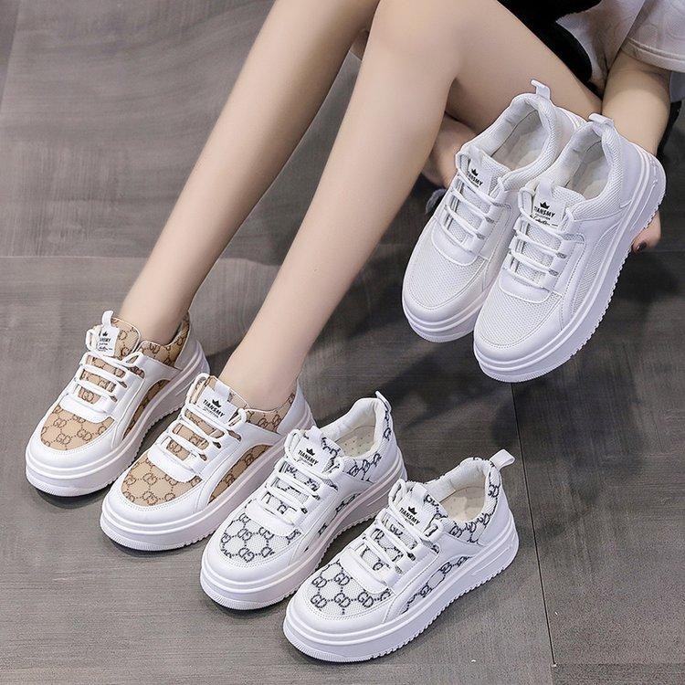 M3.STORE Sepatu Sneakers Fashion Wanita Korea Trendy Sepatu Sneakers NS603 Sepatu Wanita Dewasa