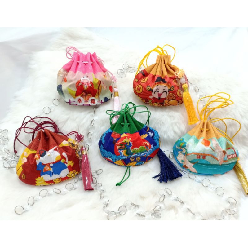 gantungan kantong imlek / gantungan imlek / gantungan omamori / gantungan imlek