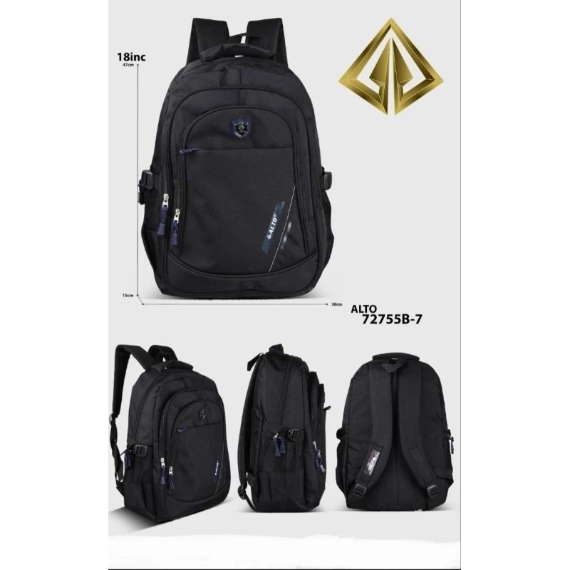 Tas Ransel Alto / Tas Backpack / Tas pria dewasa/ anak / Tas Leptop
