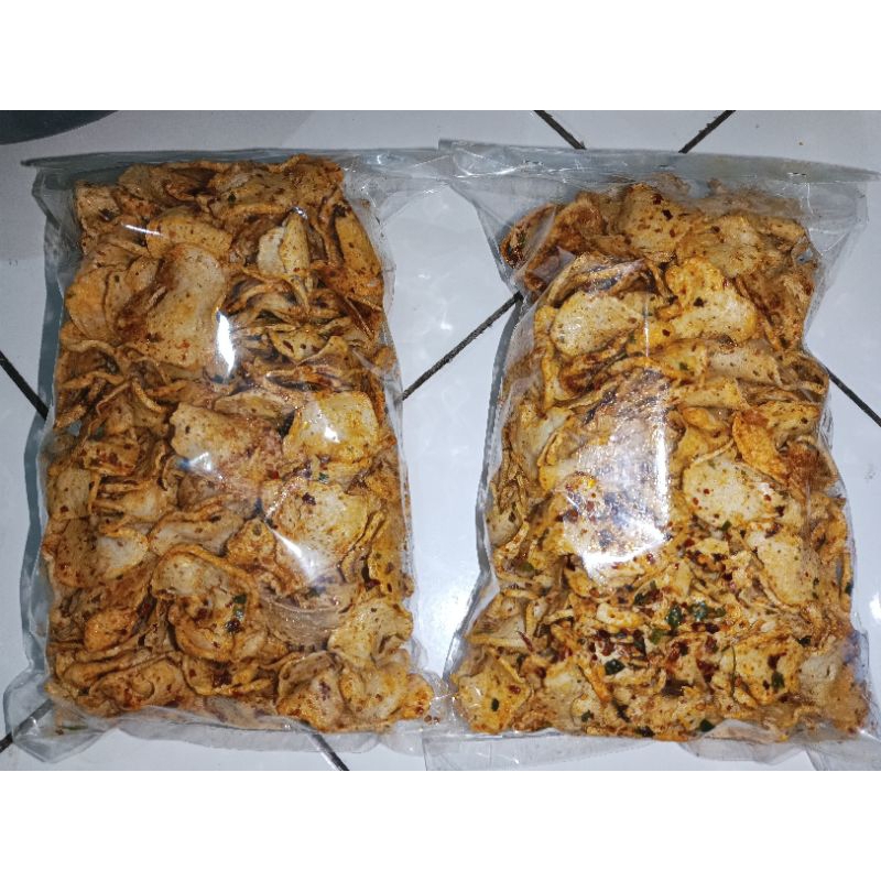 

basreng koin pedas 1/2kg