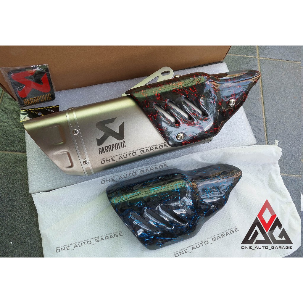 COVER / TAMENG KNALPOT AKRAPOVIC EVOLUTION LINE
