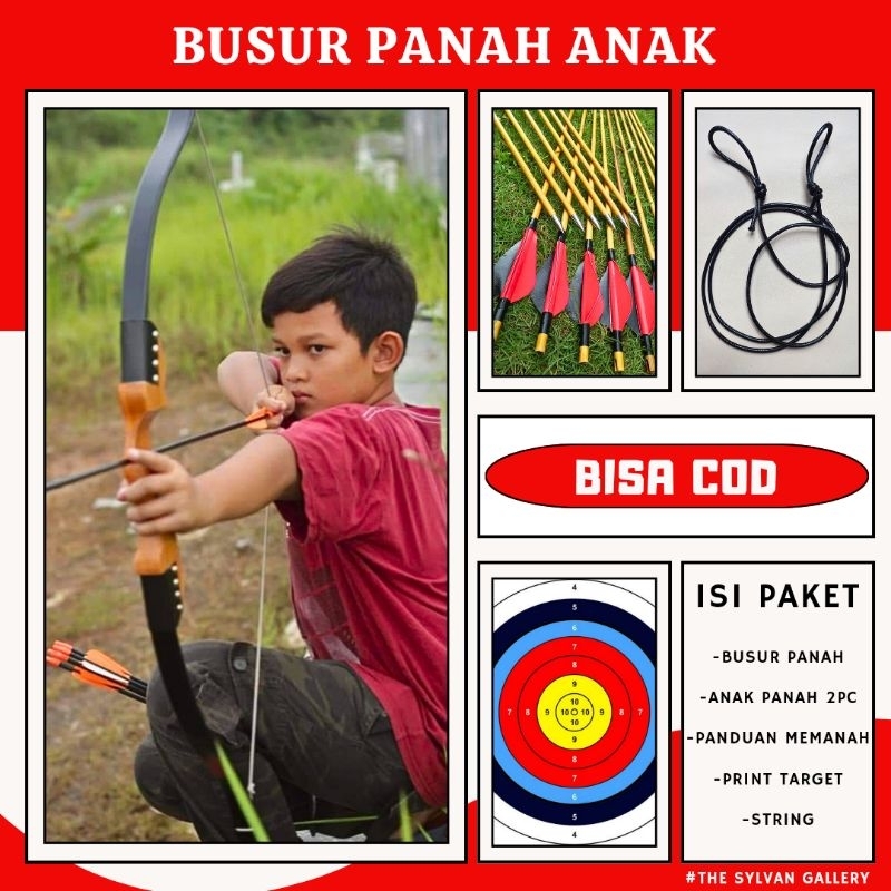 Busur Panah Anak SD