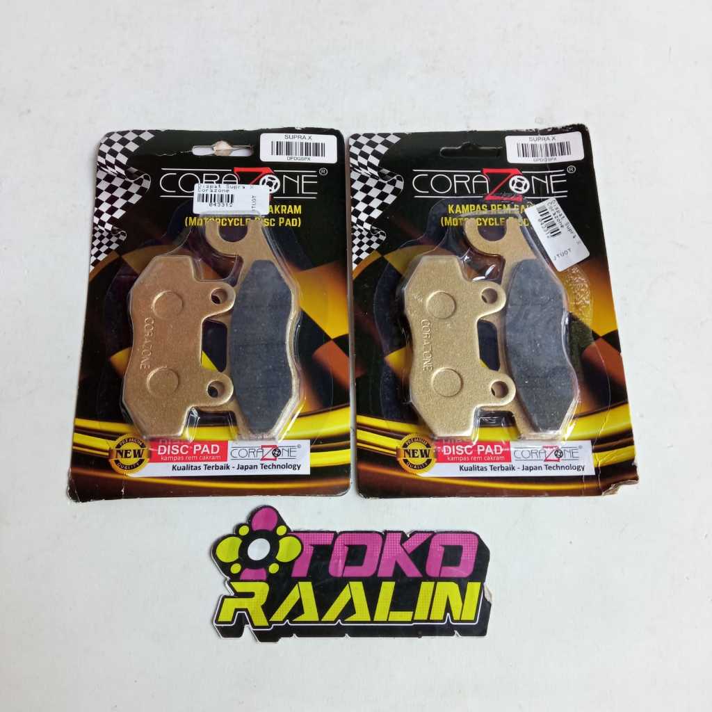 Dispad Dispat Kampas Rem Depan SUPRA X Corazone