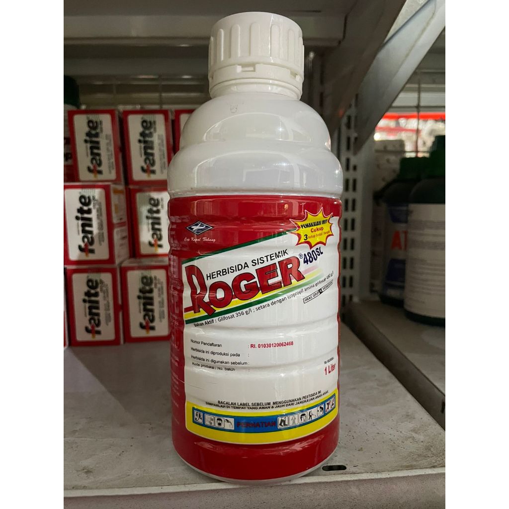 Herbisida Roger 480SL - kemasan 1 Liter