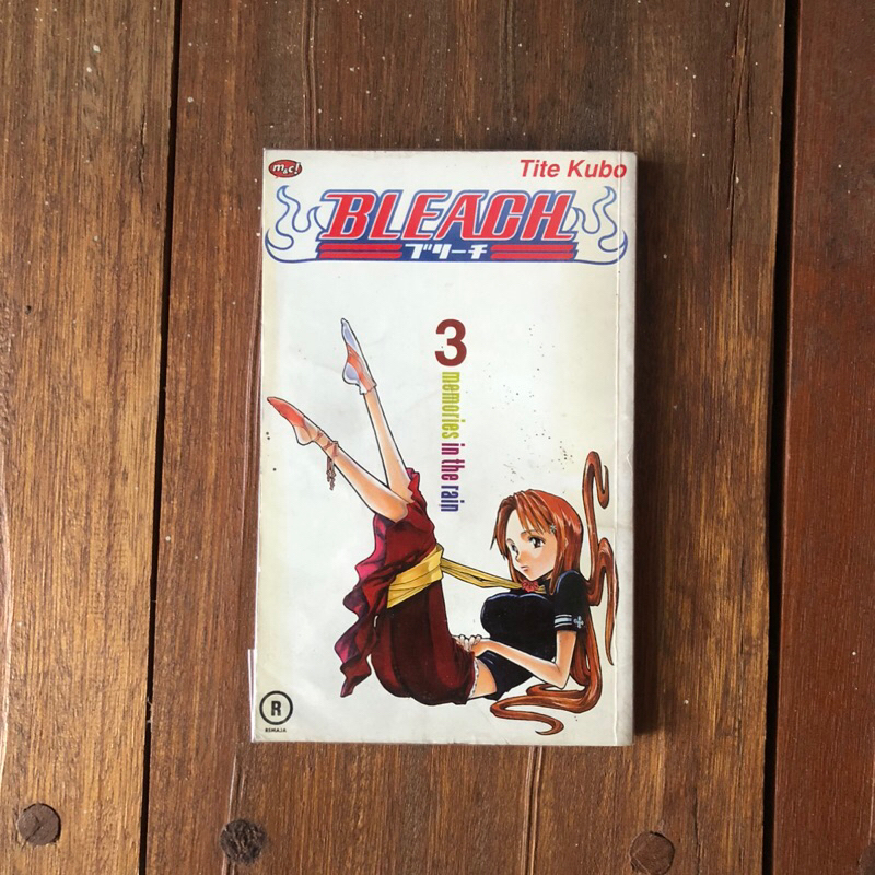 komik bleach volume 3 original sudah di sampul plastik