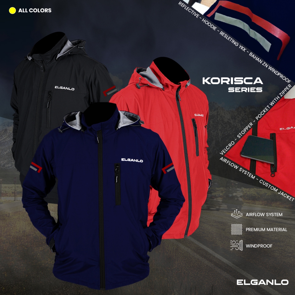 Jaket Model Terbaru Jaket Motor Touring Harian Waterproof Windproof Anti Air Jaket Motor Harian Pria