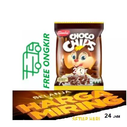 

Simba Choco Chips 2000 ( 1 Pack Isi 5 pcs) /Sereal Simba Choco Chip