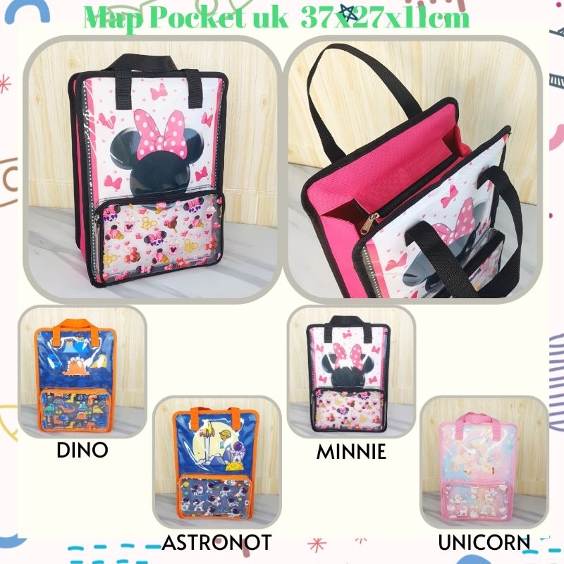

MAP POCKET /TAS LES ANAK /TAS SEKOLAH