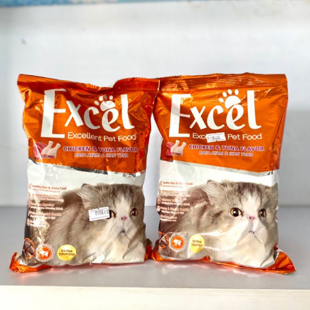 Excel Chicken Tuna 500gr Makanan Kucing