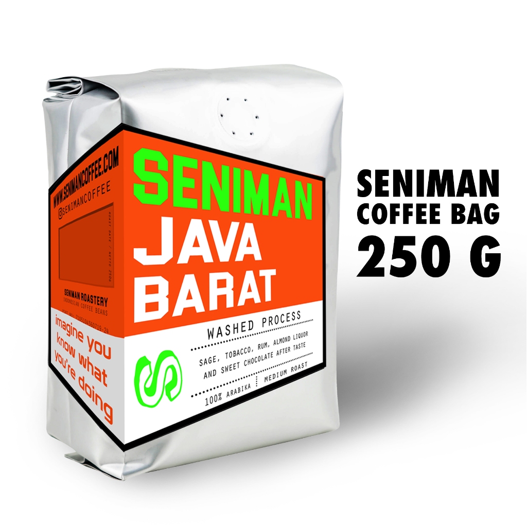 

Seniman Coffee / Indonesia Coffee Beans Java Barat Fully Washed 250 gram