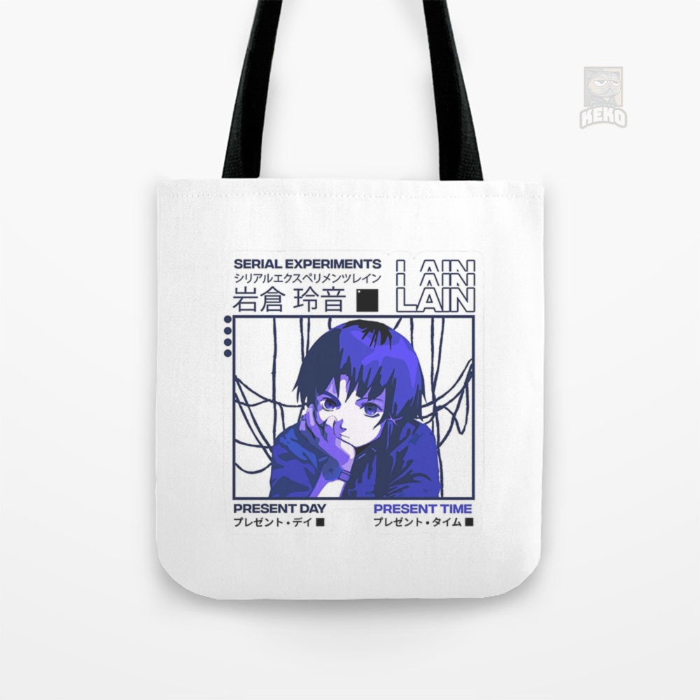 Totebag Kanvas Serial Experiments Lain